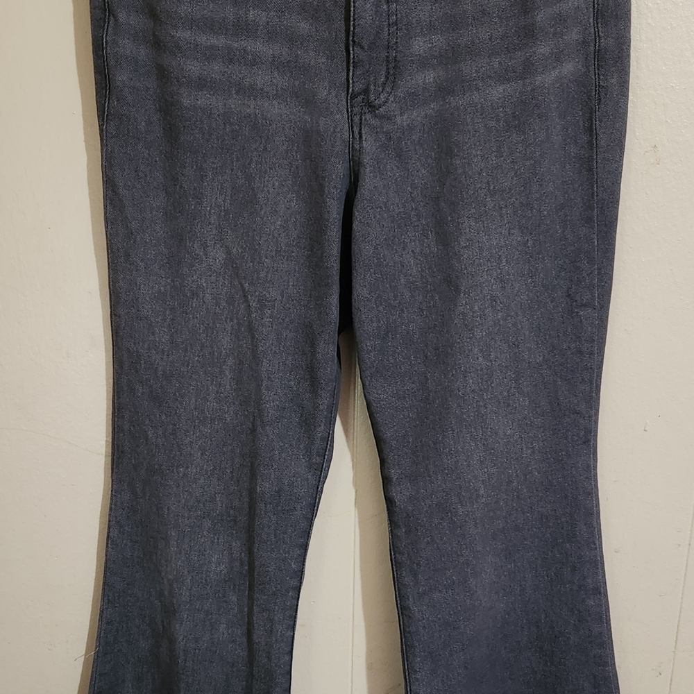 Jessica Simpson Womens Grey Flare Jeans Size 10